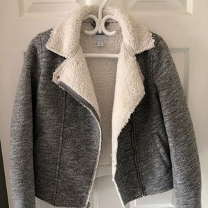 Old Navy Sherpa Moto Jacket